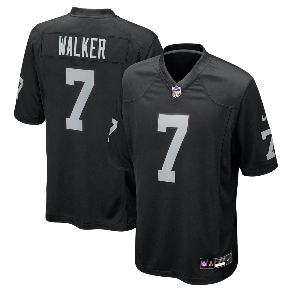 Quay Walker Las Vegas Raiders Game Jersey - Black