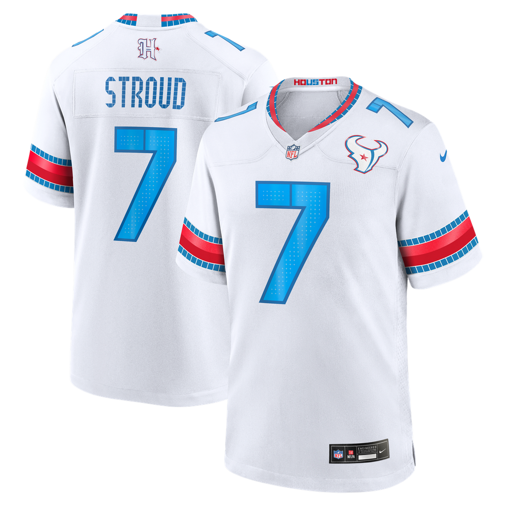 C.J. Stroud Houston Texans 2026 Rivalries Collection Game Jersey - White