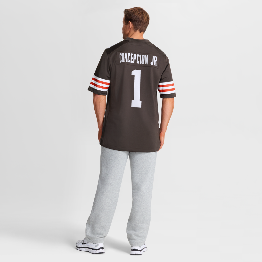 KC Concepcion Jr. Cleveland Browns Game Jersey - Brown