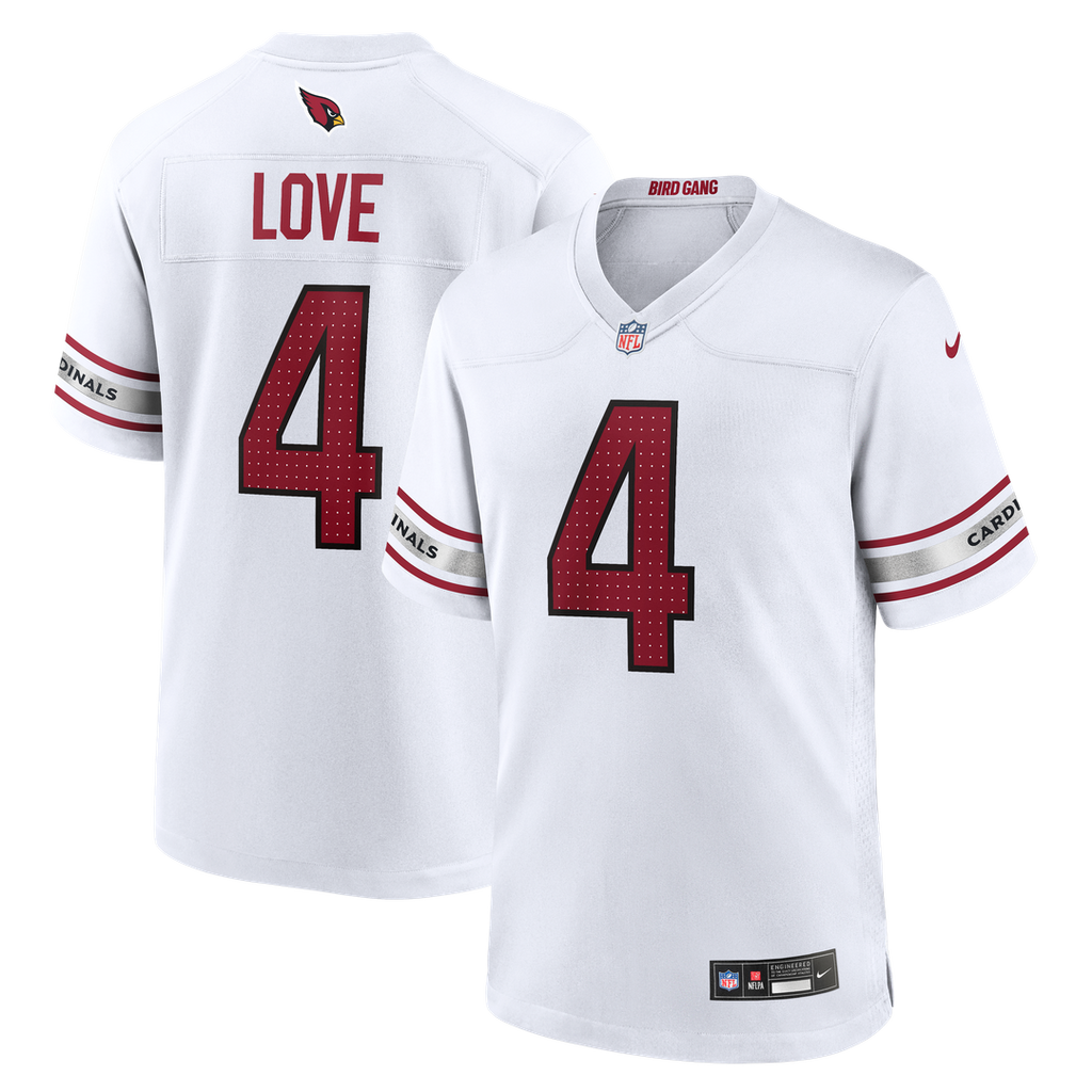 Jeremiyah Love Arizona Cardinals Game Jersey - White