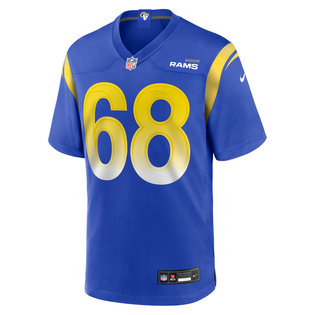 David Quessenberry Los Angeles Rams Game Jersey - Royal Blue