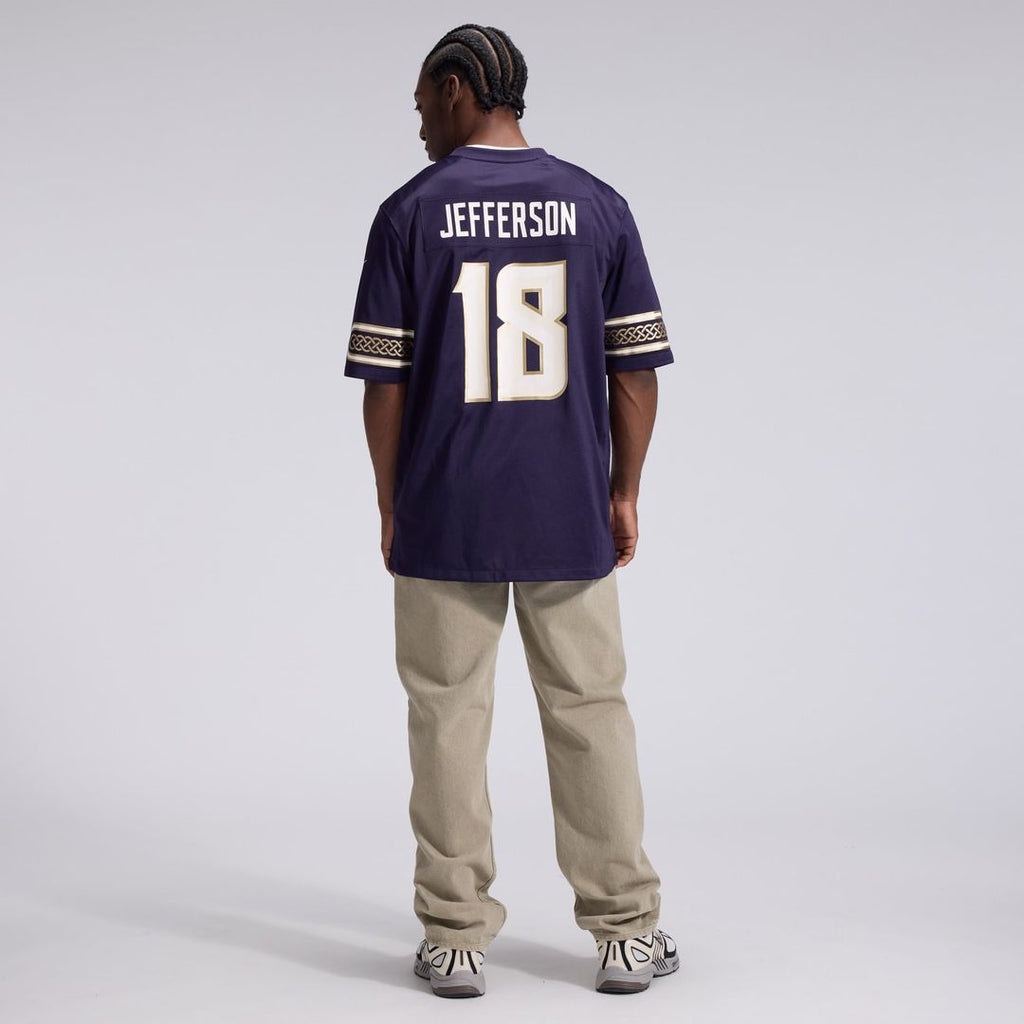 Justin Jefferson Minnesota Vikings 2026 Rivalries Collection Game Jersey - Purple