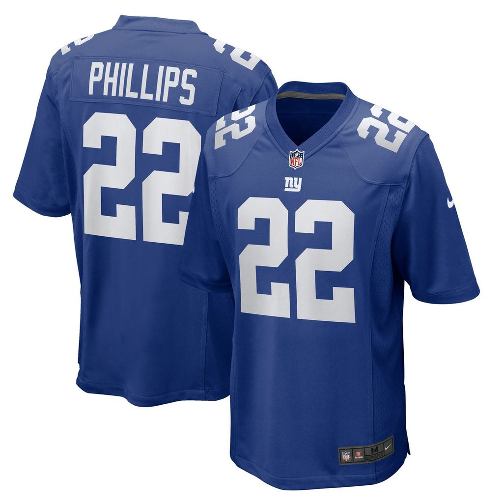 Dru Phillips New York Giants Game Jersey - Royal Blue