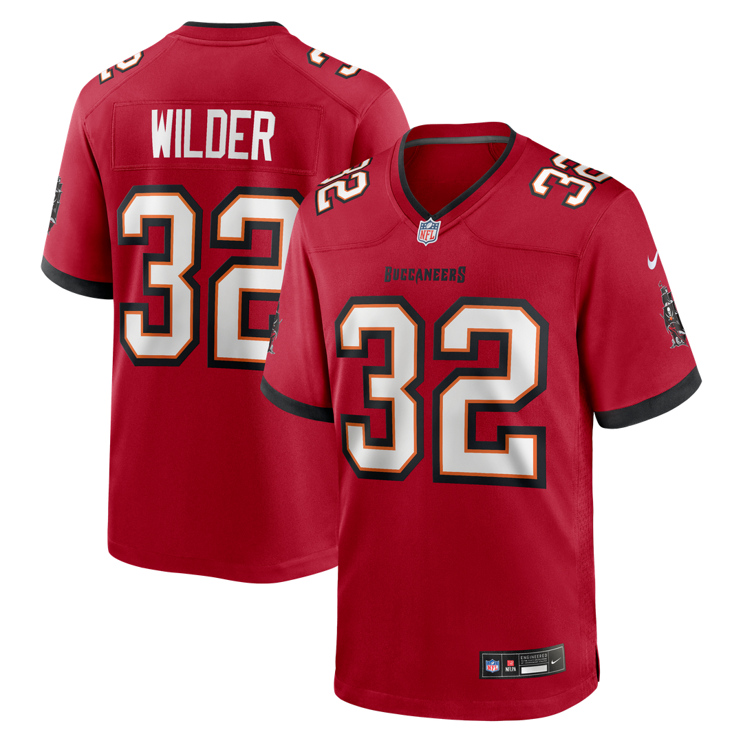 James Wilder Tampa Bay Buccaneers Game Jersey - Red
