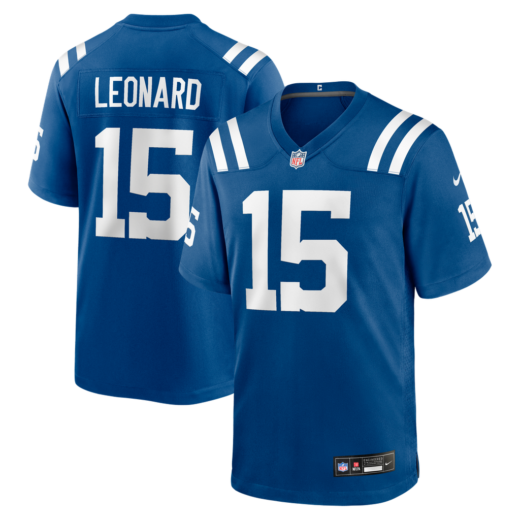 Riley Leonard Indianapolis Colts Game Jersey - Royal Blue