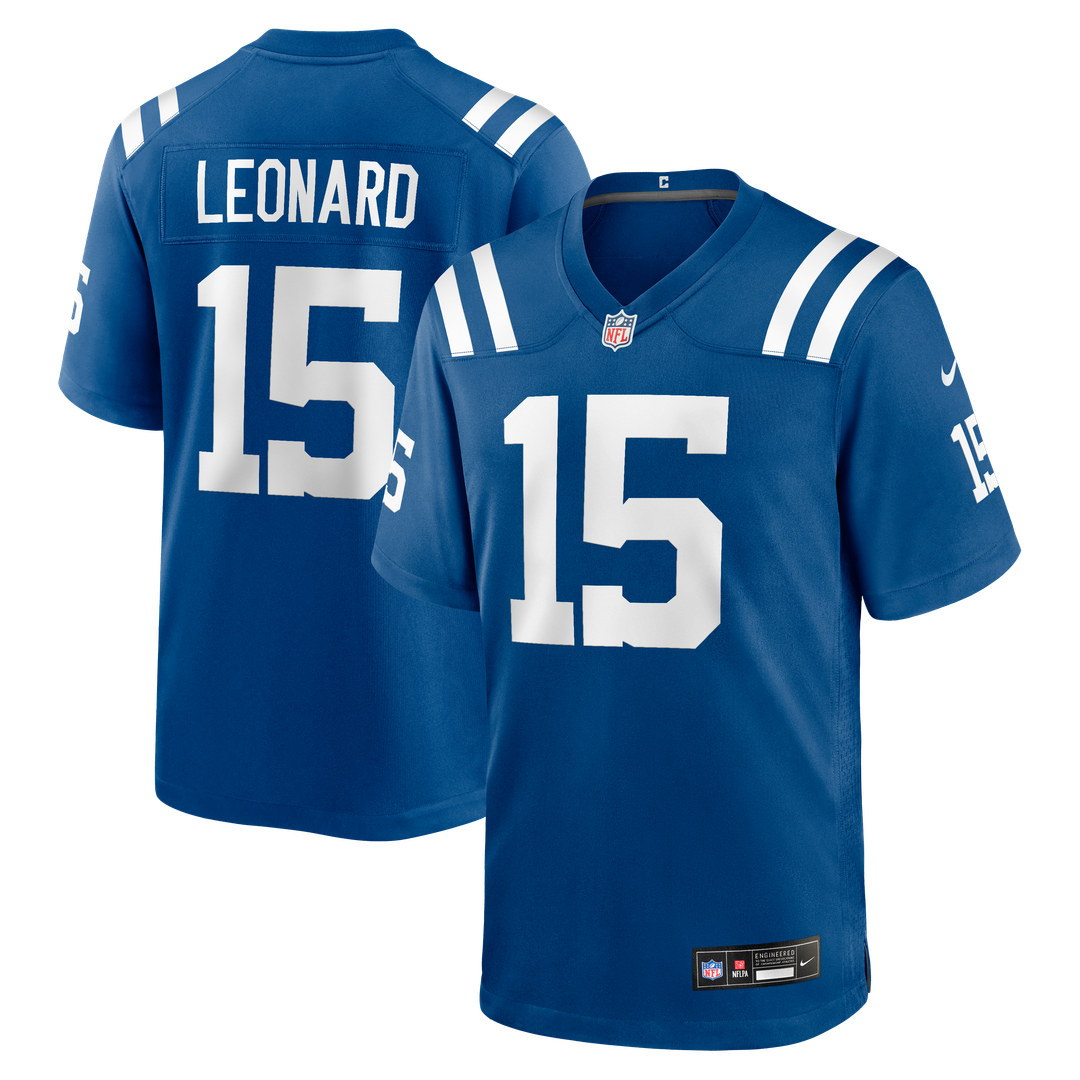 Riley Leonard Indianapolis Colts Game Jersey - Royal Blue