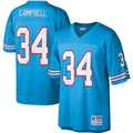 Earl Campbell Houston Oilers Legacy Replica Jersey - Light Blue