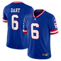 Jaxson Dart New York Giants Legacy Vapor Untouchable Stitched Limited Jersey - Royal Blue