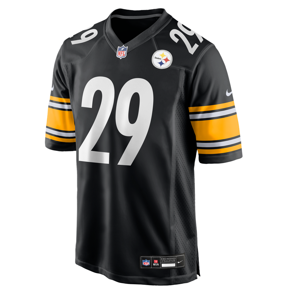 Eli Heidenreich Pittsburgh Steelers Game Jersey - Black
