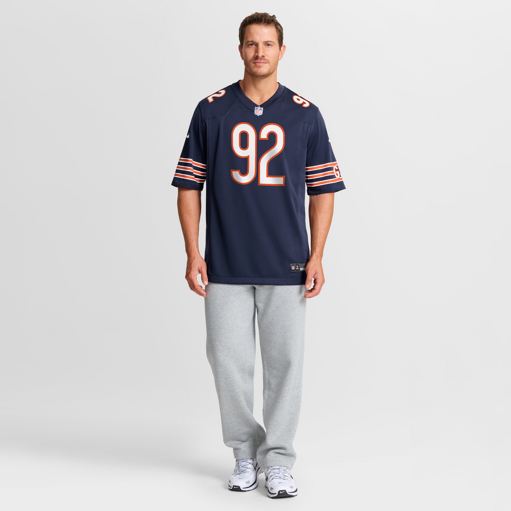 Daniel Hardy Chicago Bears Game Jersey - Navy