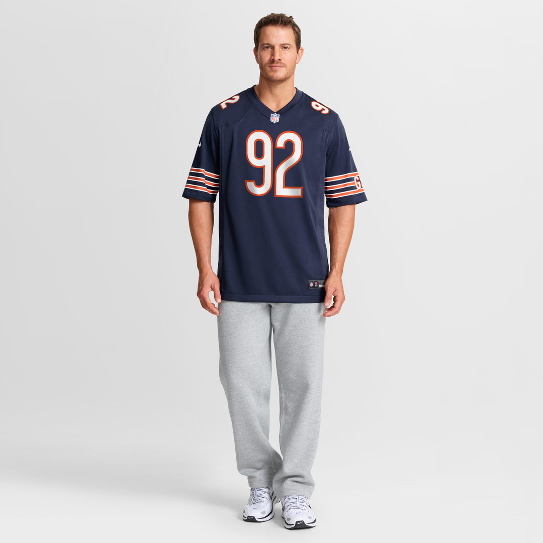 Daniel Hardy Chicago Bears Game Jersey - Navy