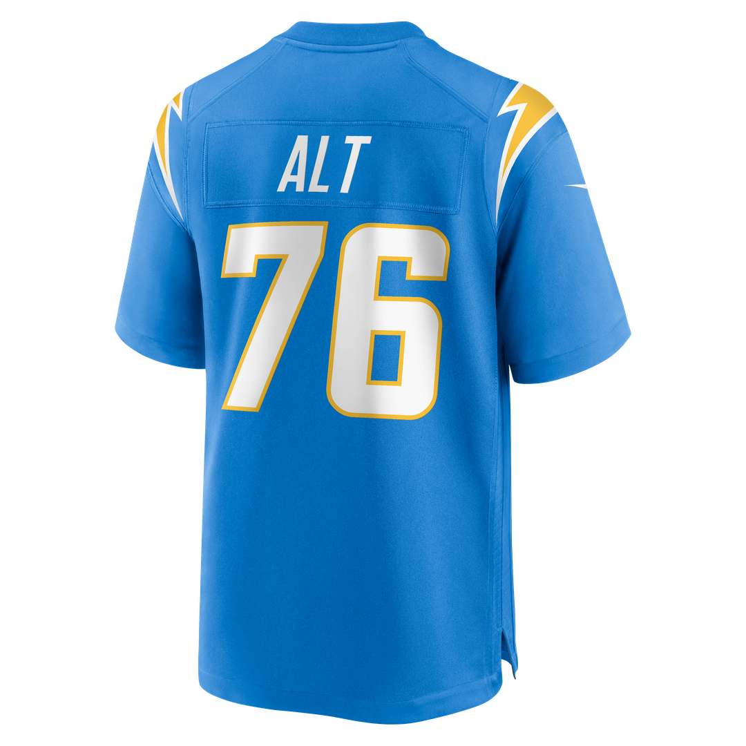 Joe Alt Los Angeles Chargers Game Jersey - Powder Blue