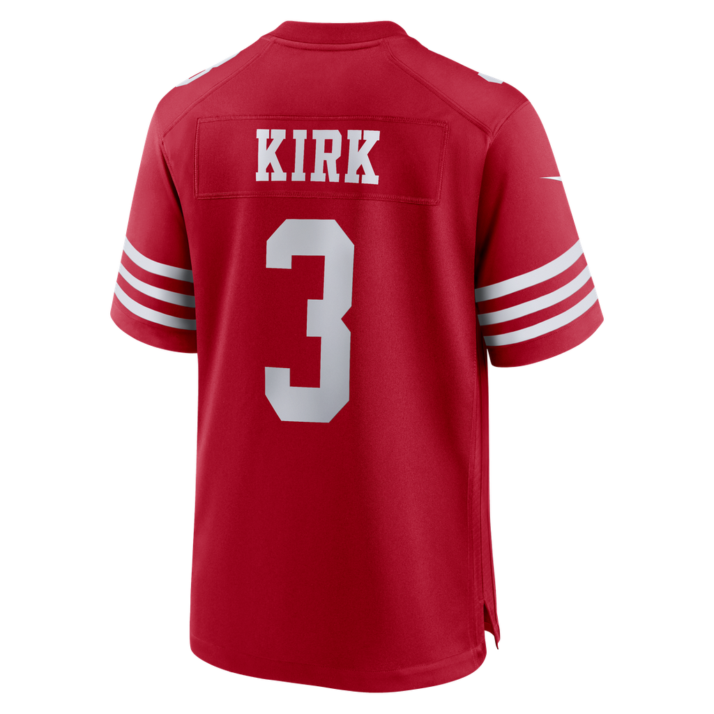 Christian Kirk San Francisco 49ers Game Jersey - Scarlet