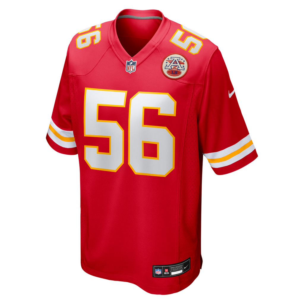 George Karlaftis Kansas City Chiefs Game Jersey - Red
