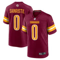 Mike Sainristil Washington Commanders Game Jersey - Burgundy