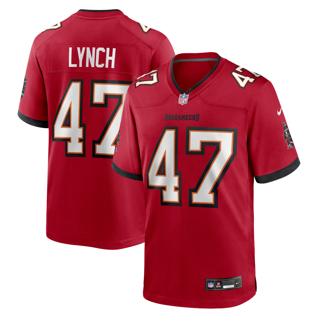 John Lynch Tampa Bay Buccaneers Game Jersey - Red