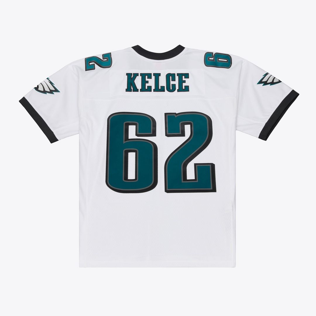 Jason Kelce Philadelphia Eagles Big & Tall 2011 Legacy Replica Jersey - White