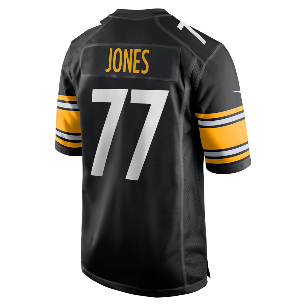 Broderick Jones Pittsburgh Steelers Game Jersey - Black