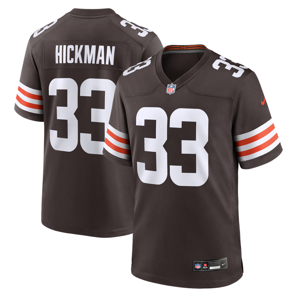 Ronnie Hickman Cleveland Browns Game Jersey - Brown