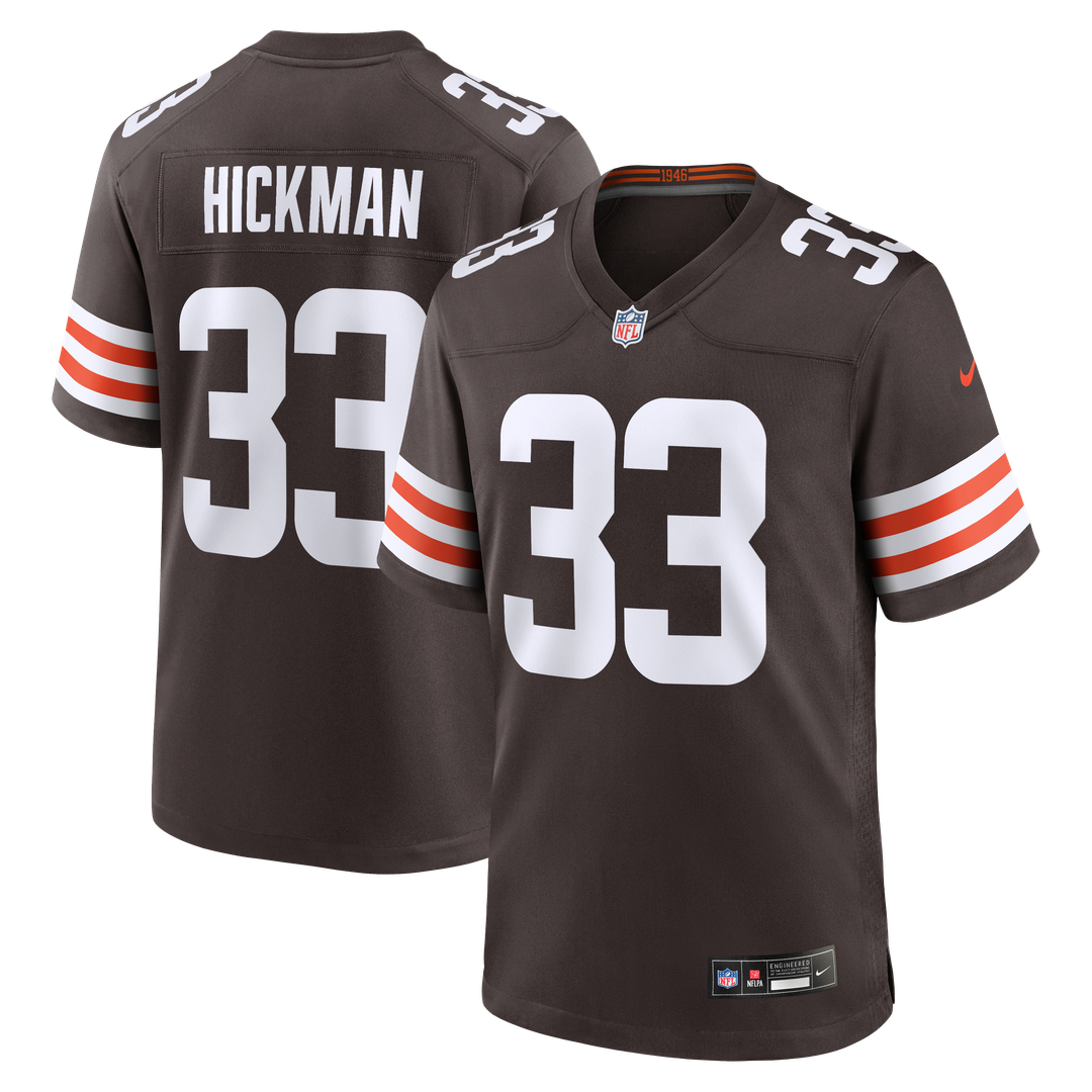 Ronnie Hickman Cleveland Browns Game Jersey - Brown