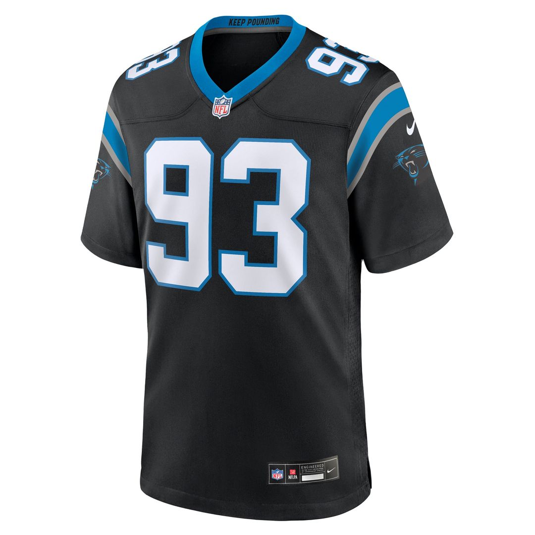 LaBryan Ray Carolina Panthers Game Jersey - Black