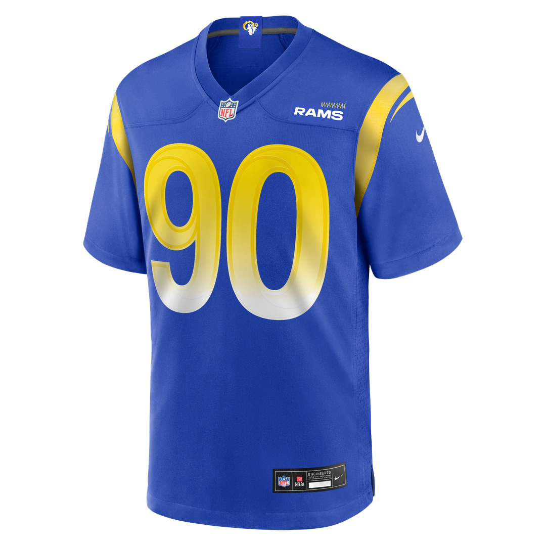 Earnest Brown IV Los Angeles Rams Game Jersey - Royal Blue
