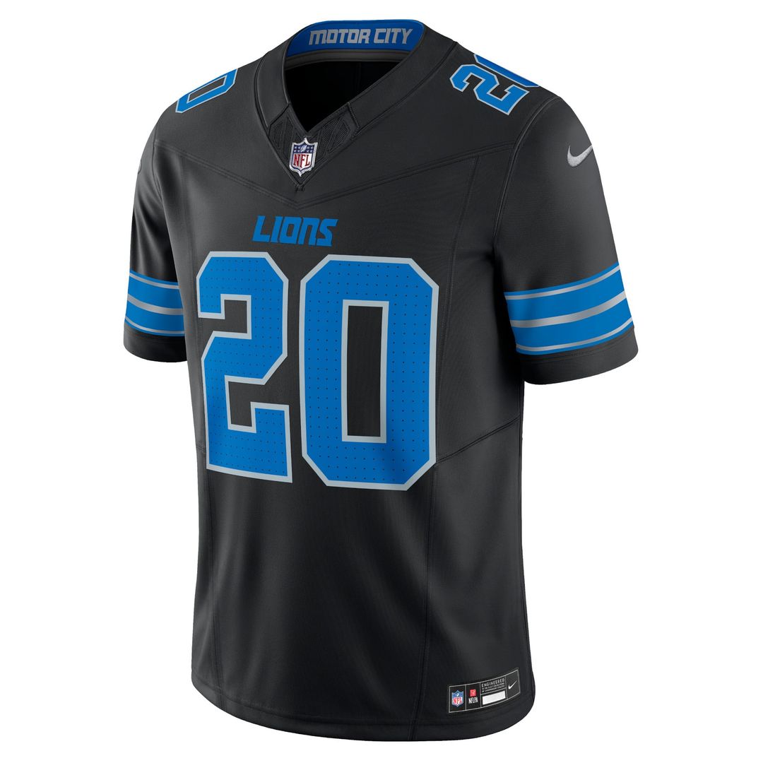 Barry Sanders Detroit Lions 2nd Alternate Vapor F.U.S.E. Limited Jersey - Black