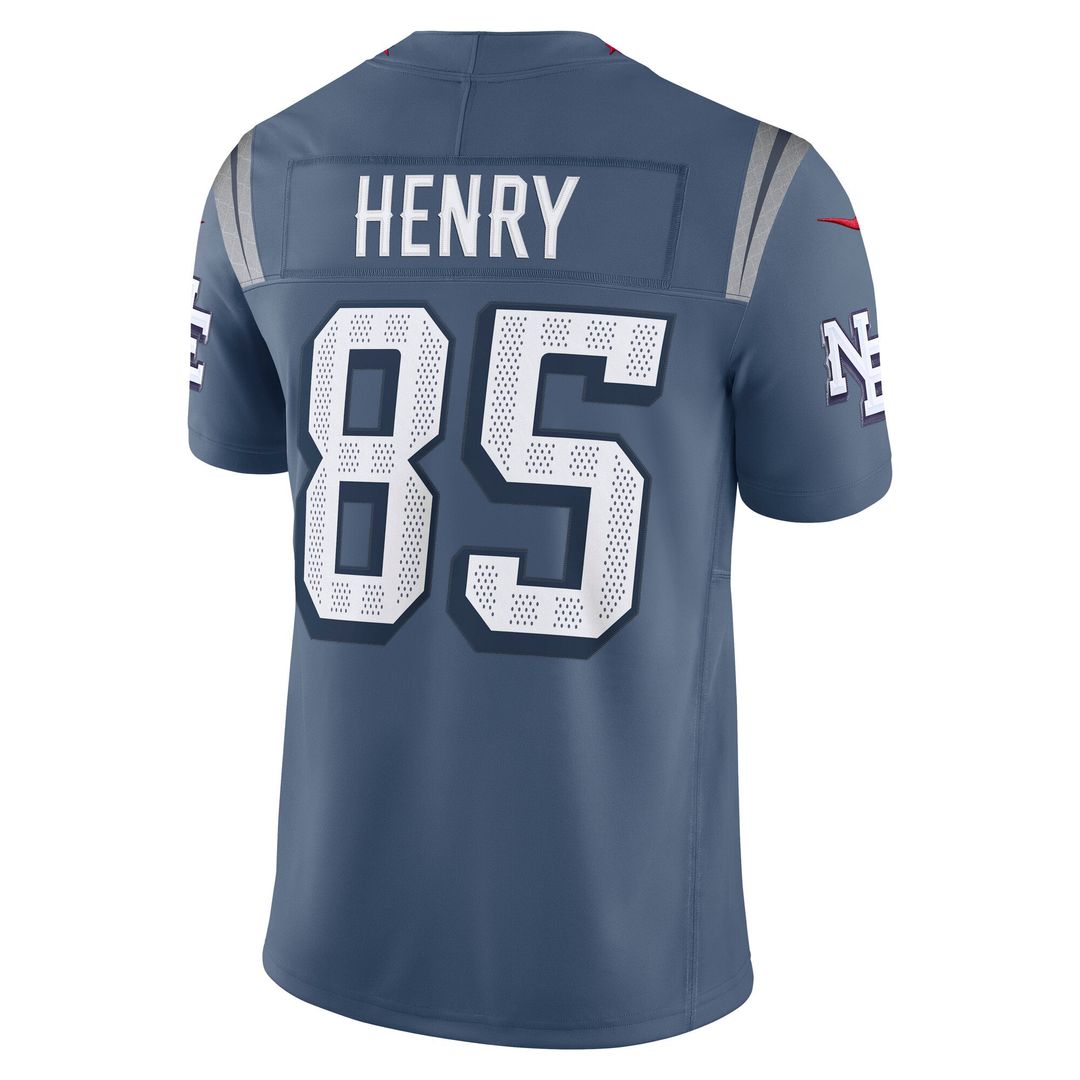 Hunter Henry New England Patriots Rivalries Collection Stitched Limited Jersey - Blue