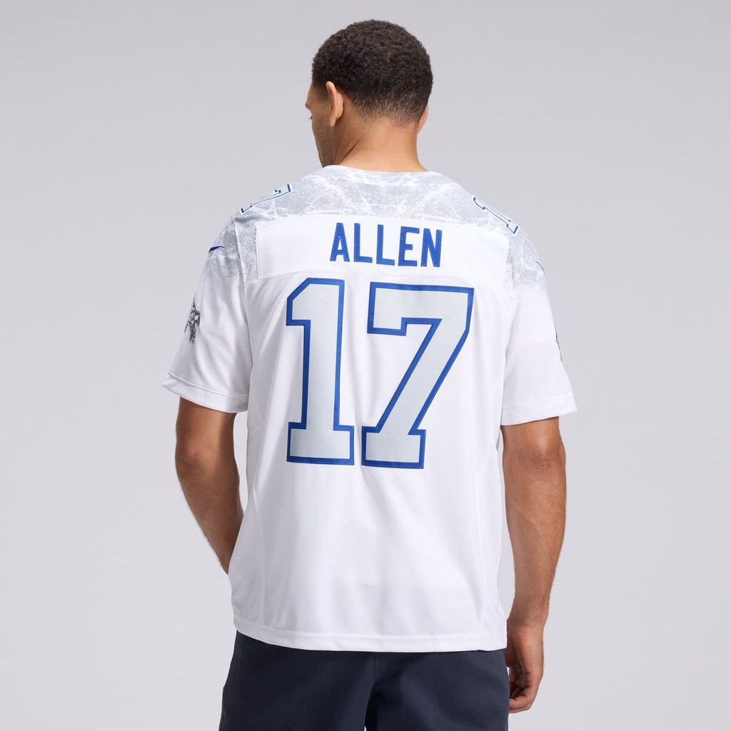Josh Allen Buffalo Bills Rivalries Collection Stitched Limited Jersey - White