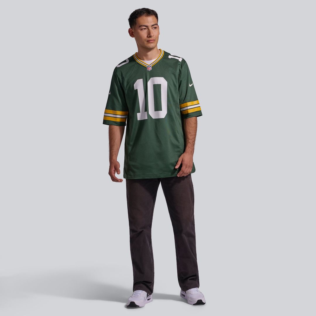 Jordan Love Green Bay Packers Game Jersey - Green