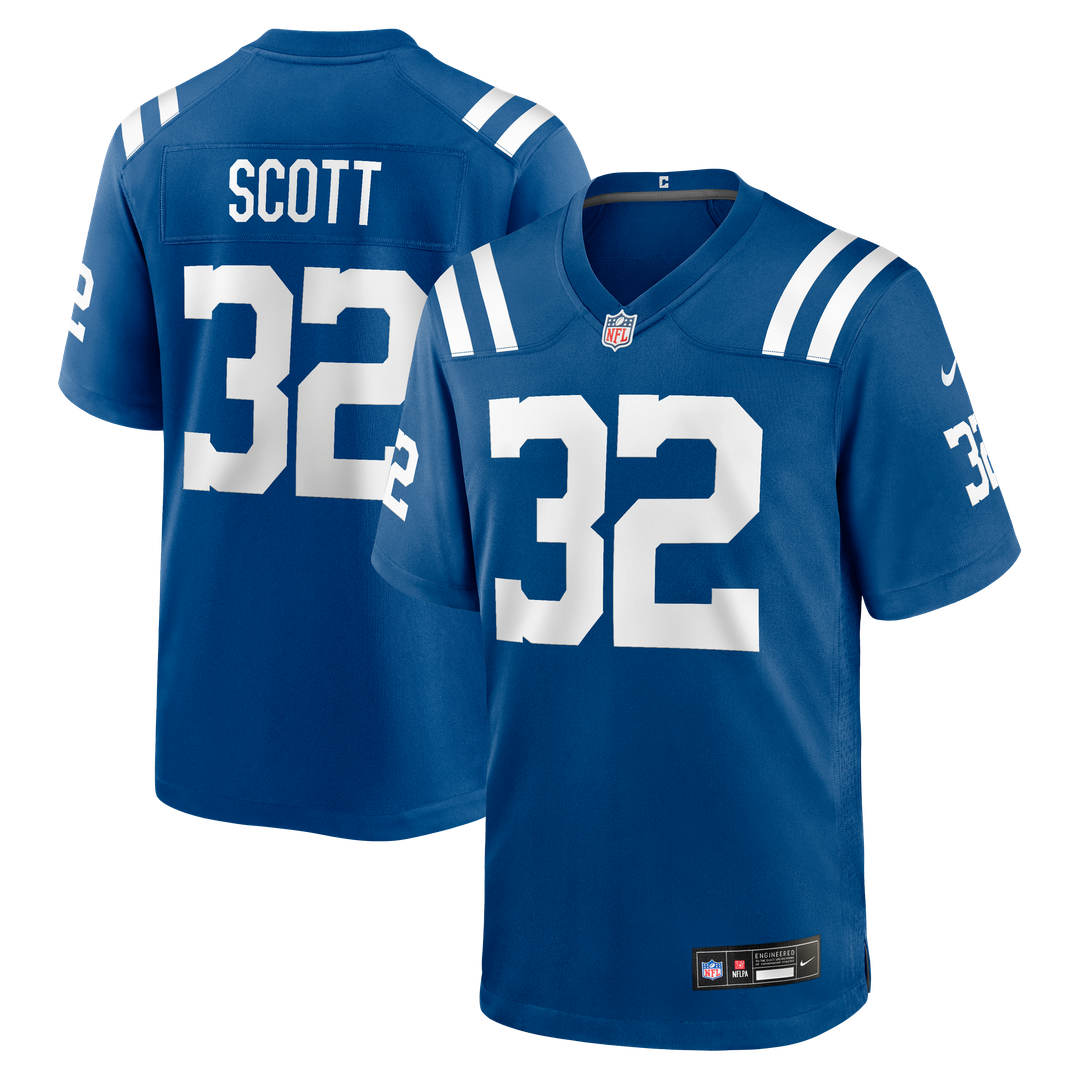 Daniel Scott Indianapolis Colts Game Jersey - Royal Blue
