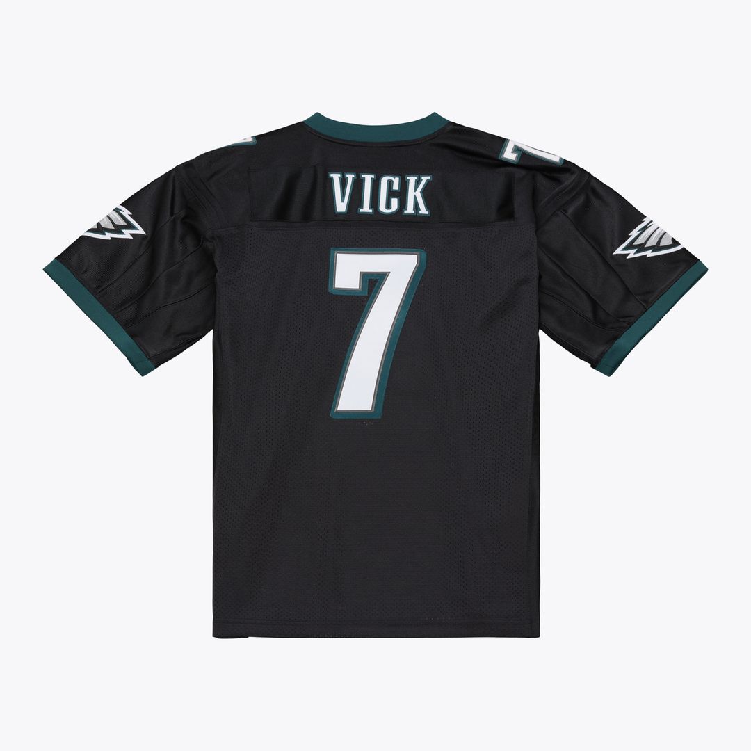 Michael Vick Philadelphia Eagles 2012 Authentic Throwback Jersey - Black