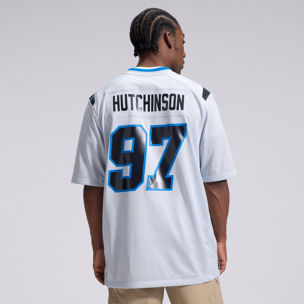 Aidan Hutchinson Detroit Lions 2026 Rivalries Collection Game Jersey - Silver