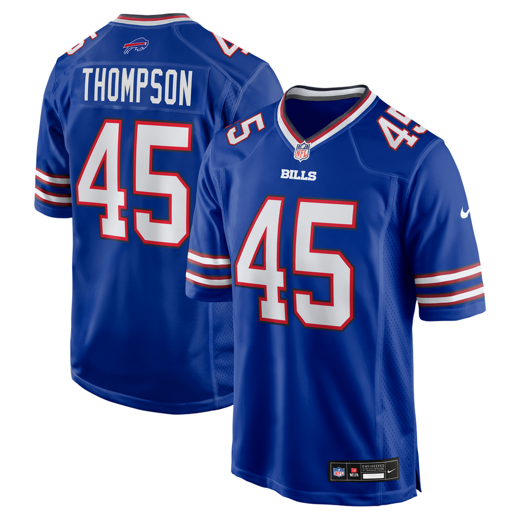 Shaq Thompson Buffalo Bills Game Jersey - Royal Blue
