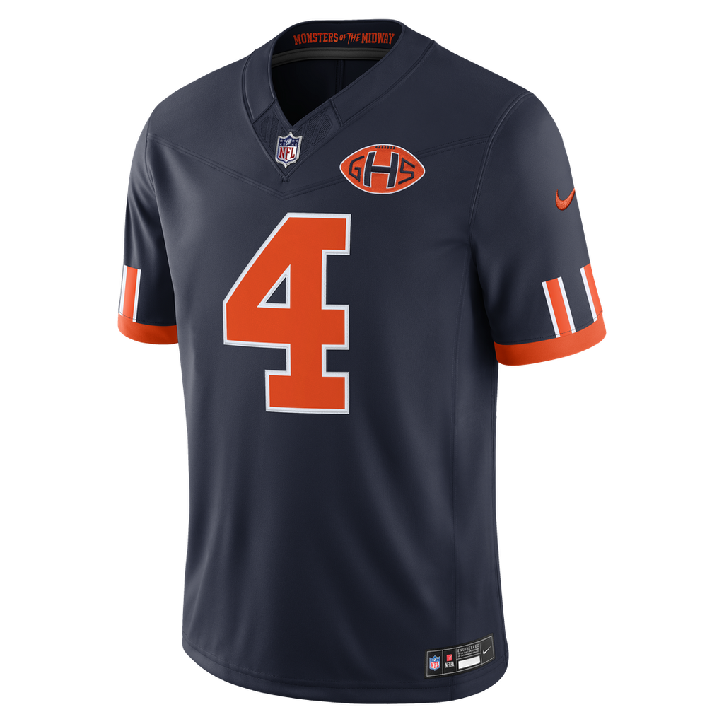D'Andre Swift Chicago Bears 2026 Rivalries Collection Game Jersey - Navy
