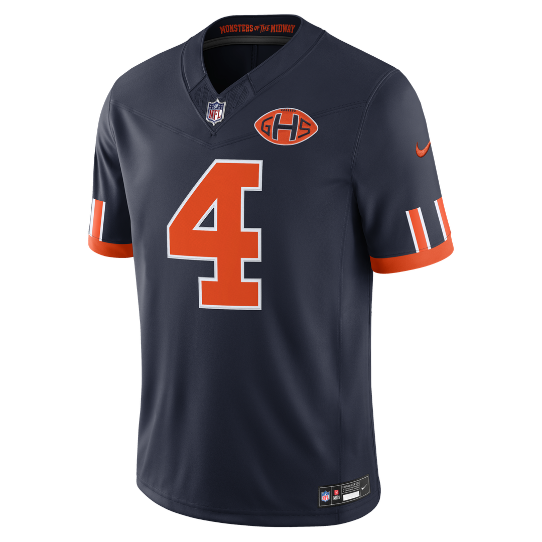 D'Andre Swift Chicago Bears 2026 Rivalries Collection Game Jersey - Navy