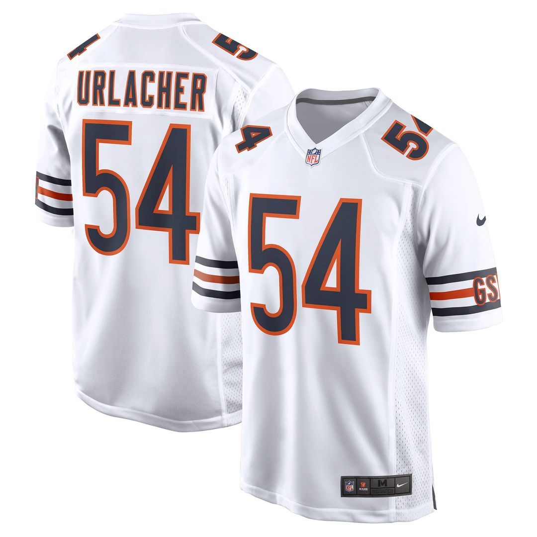 Brian Urlacher Chicago Bears Game Jersey - White