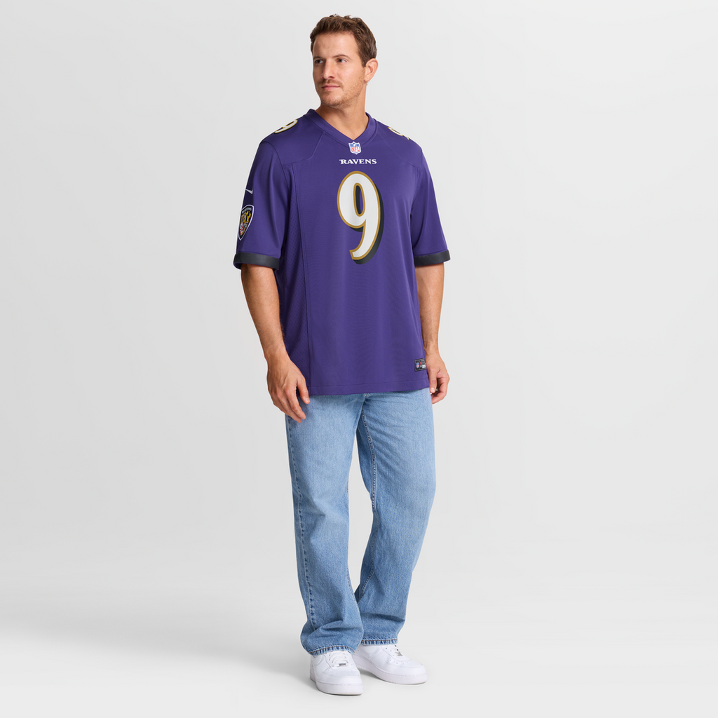 Steve McNair Baltimore Ravens Game Jersey - Purple