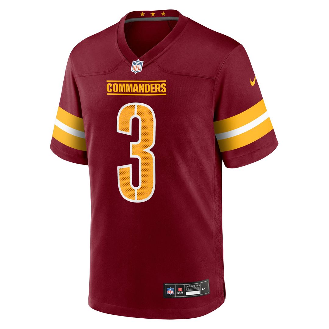Will Harris Washington Commanders Game Jersey - Burgundy