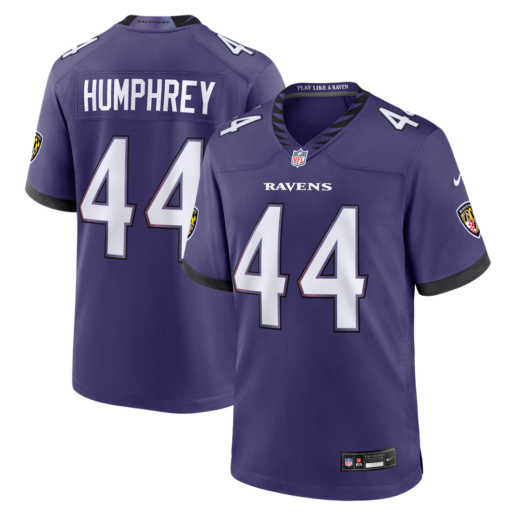 Marlon Humphrey Baltimore Ravens Game Jersey - Purple