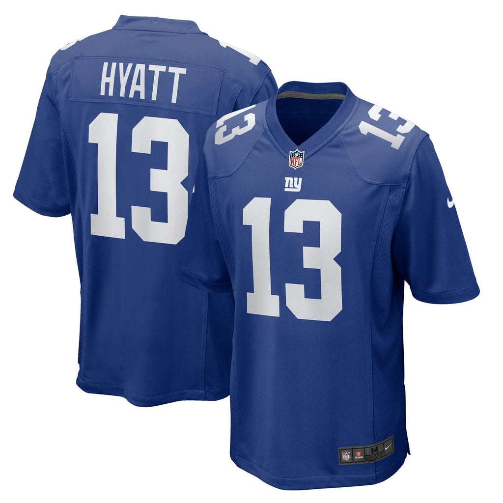 Jalin Hyatt New York Giants Game Jersey - Royal Blue