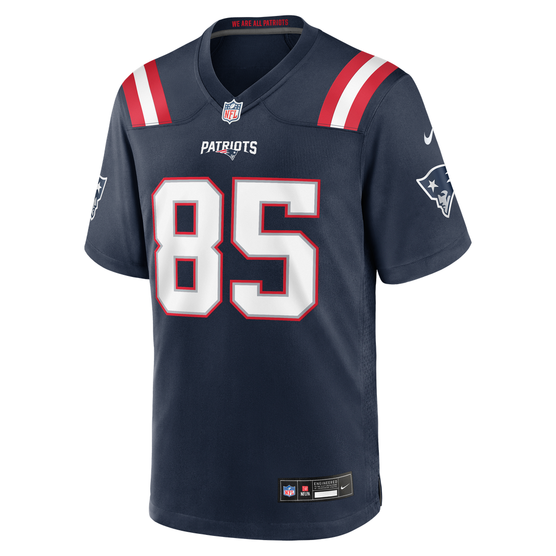 Hunter Henry New England Patriots Game Jersey - Navy