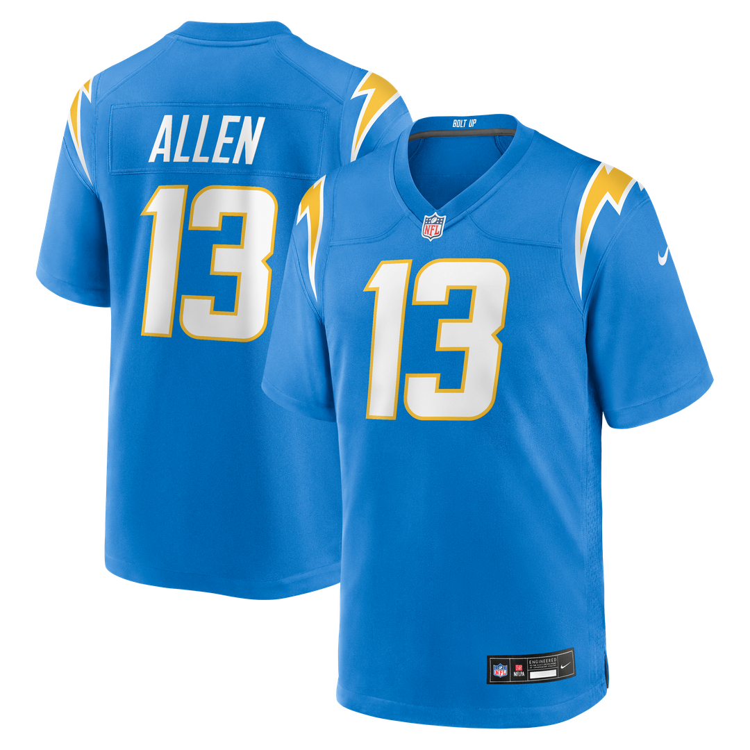Keenan Allen Los Angeles Chargers Game Jersey - Powder Blue