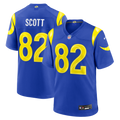 Tyler Scott Los Angeles Rams Game Jersey - Royal Blue