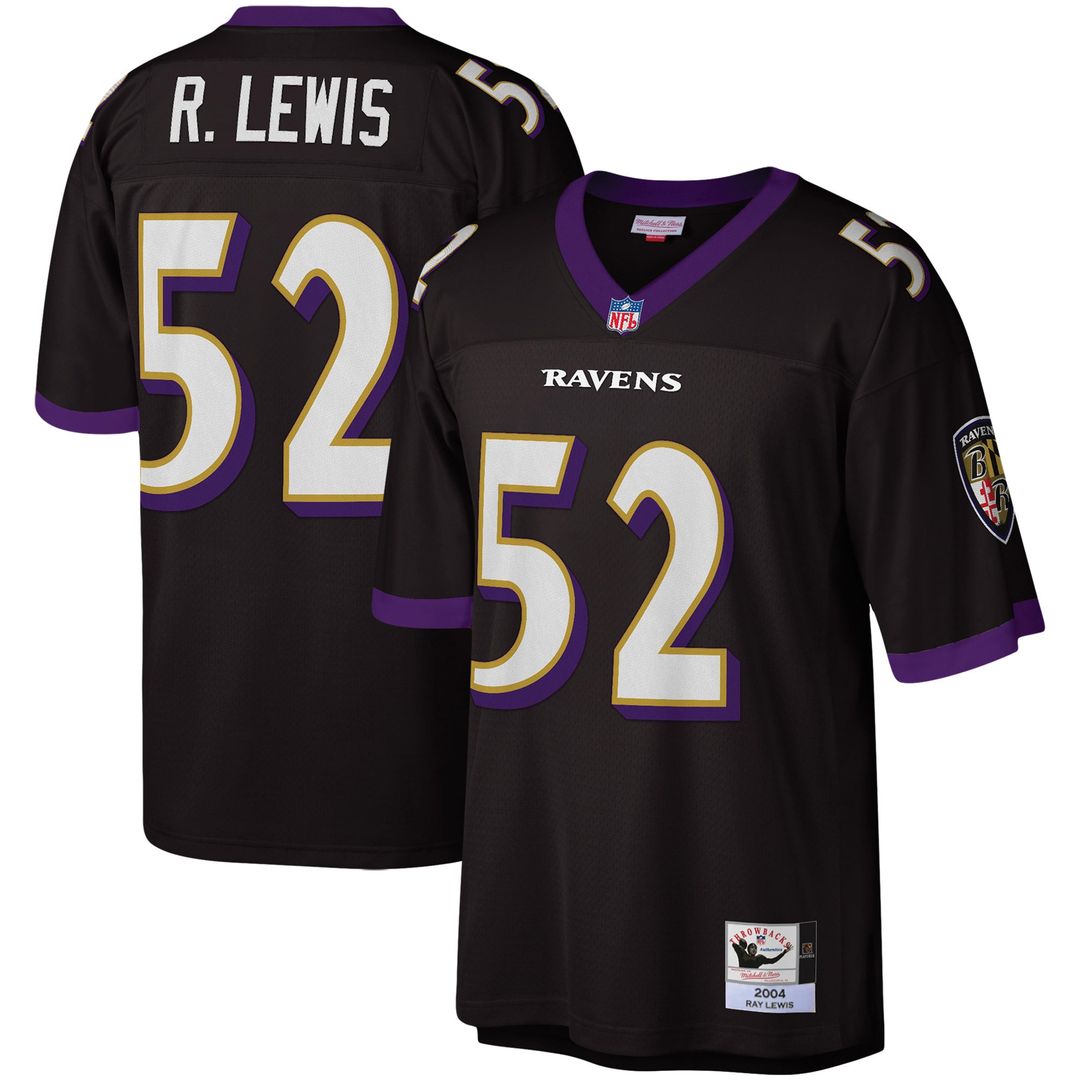 Ray Lewis Baltimore Ravens Legacy Replica Jersey - Black