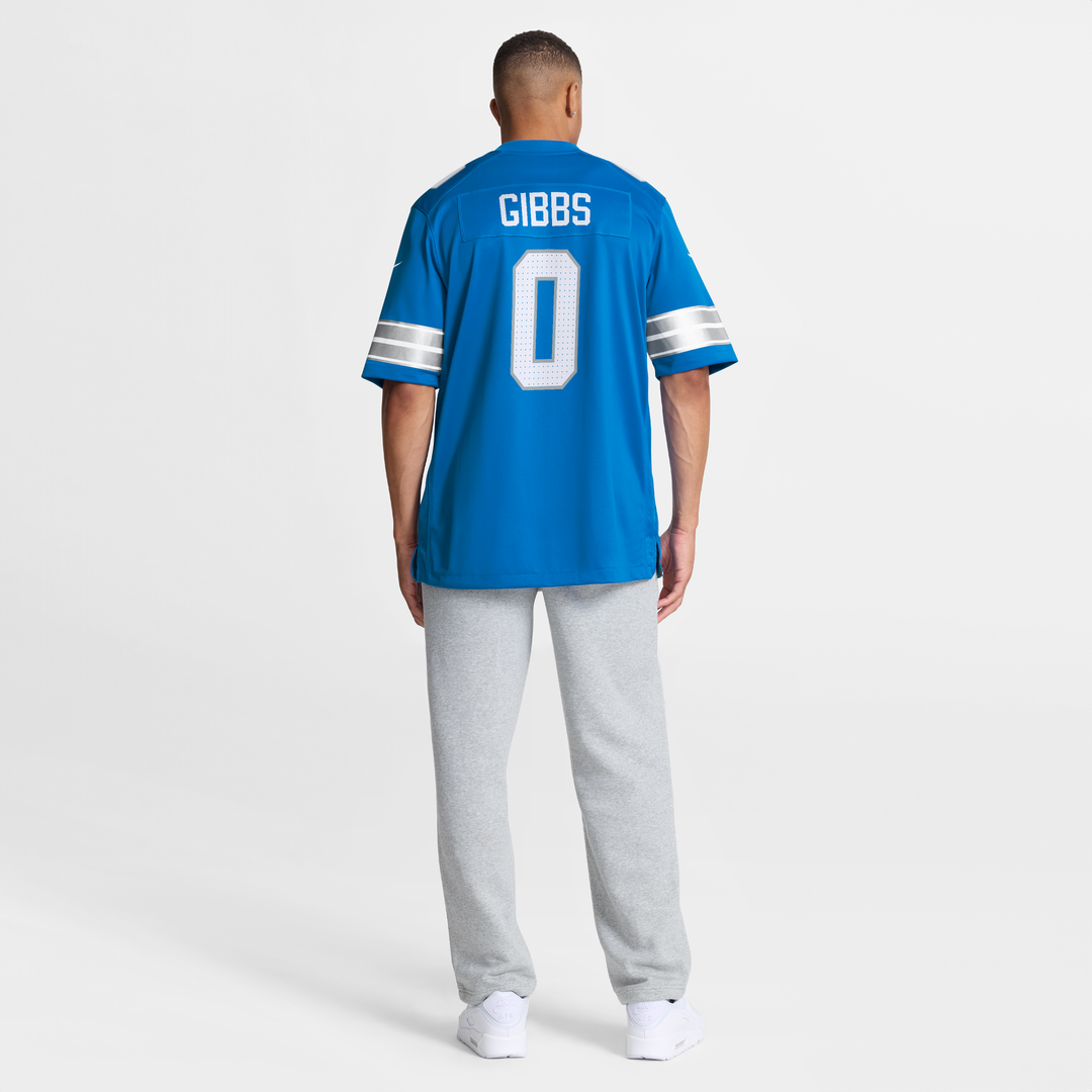 Jahmyr Gibbs Detroit Lions Game Jersey - White