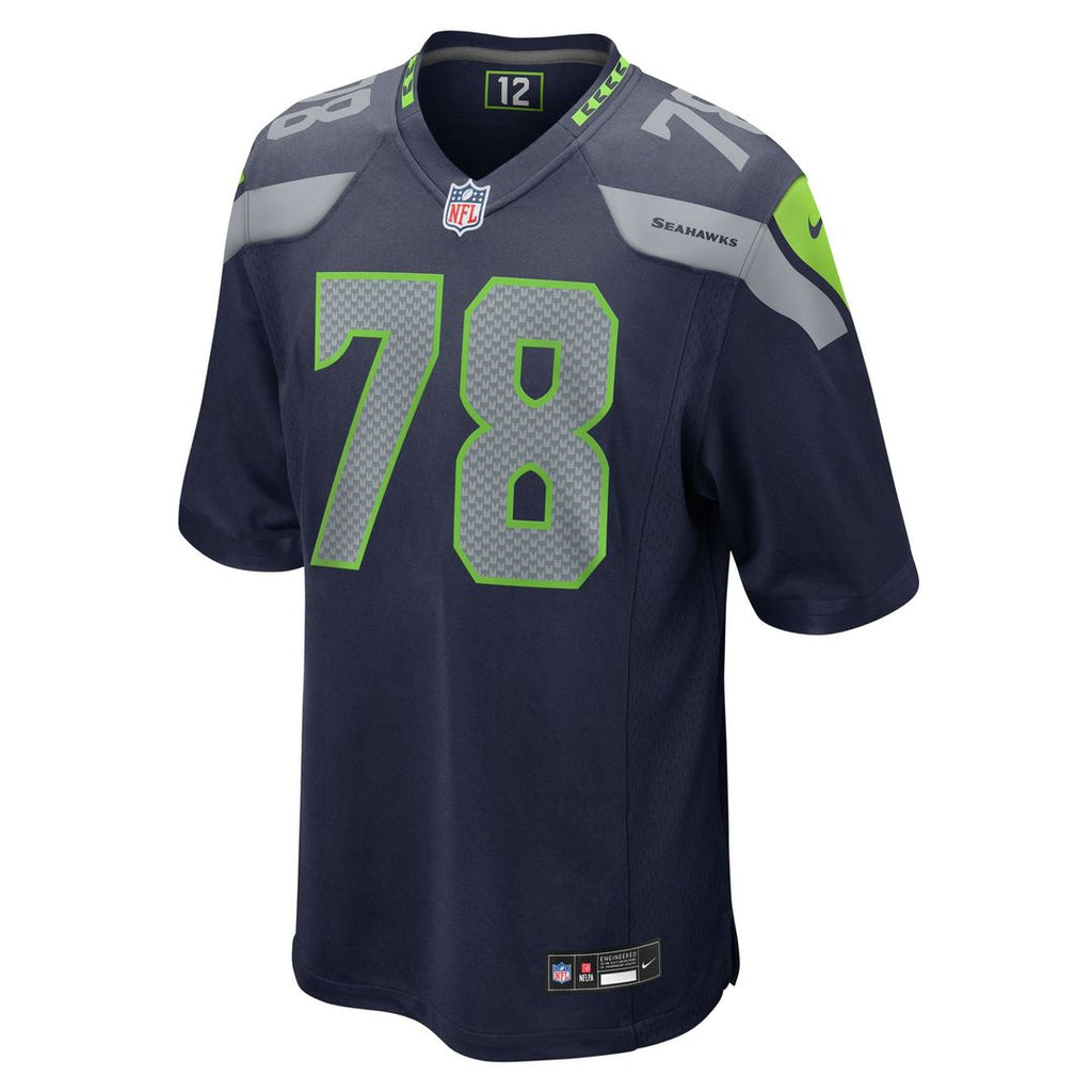 Mason Richman Seattle Seahawks Game Jersey - College Navy