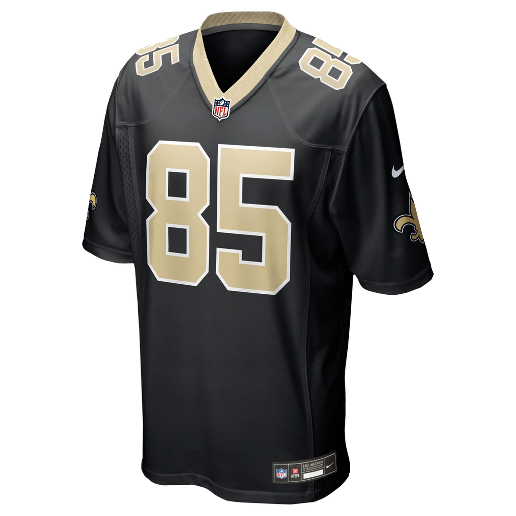 Mason Pline New Orleans Saints Game Jersey - Black