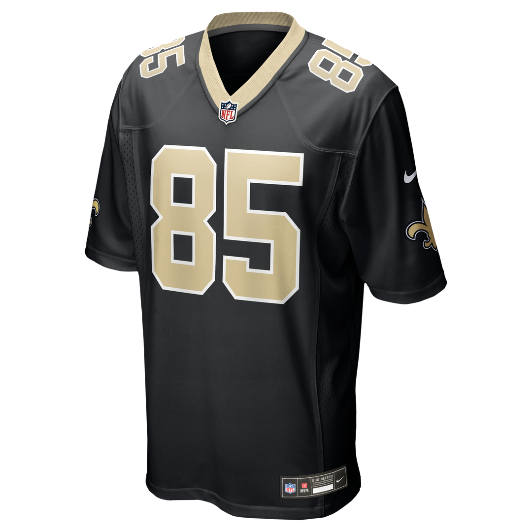 Mason Pline New Orleans Saints Game Jersey - Black