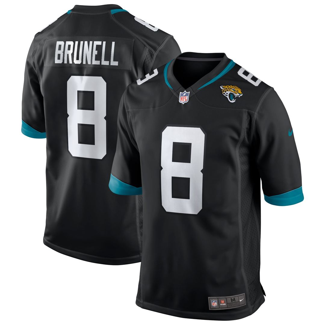 Mark Brunell Jacksonville Jaguars Alternate Game Jersey - Black